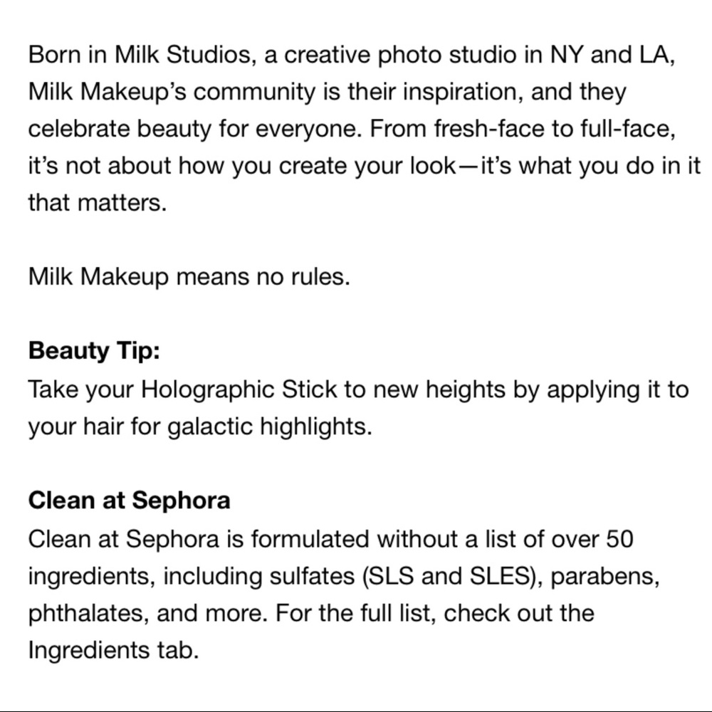 Milk Makeup Holographic Stick Mars Golden Peach - Picture 11 of 12